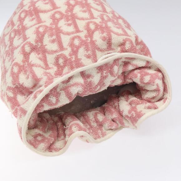 DIOR Pile Trotter Hand Bag Pink White - Picture 7 of 11